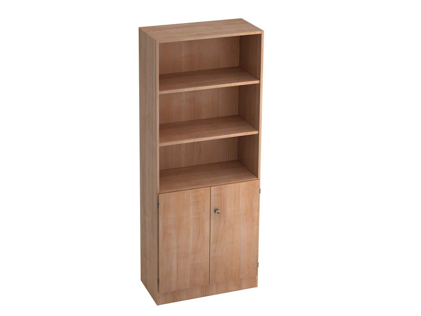 Harvard H-Serie Komplettbüro 9-tlg. Nussbaum