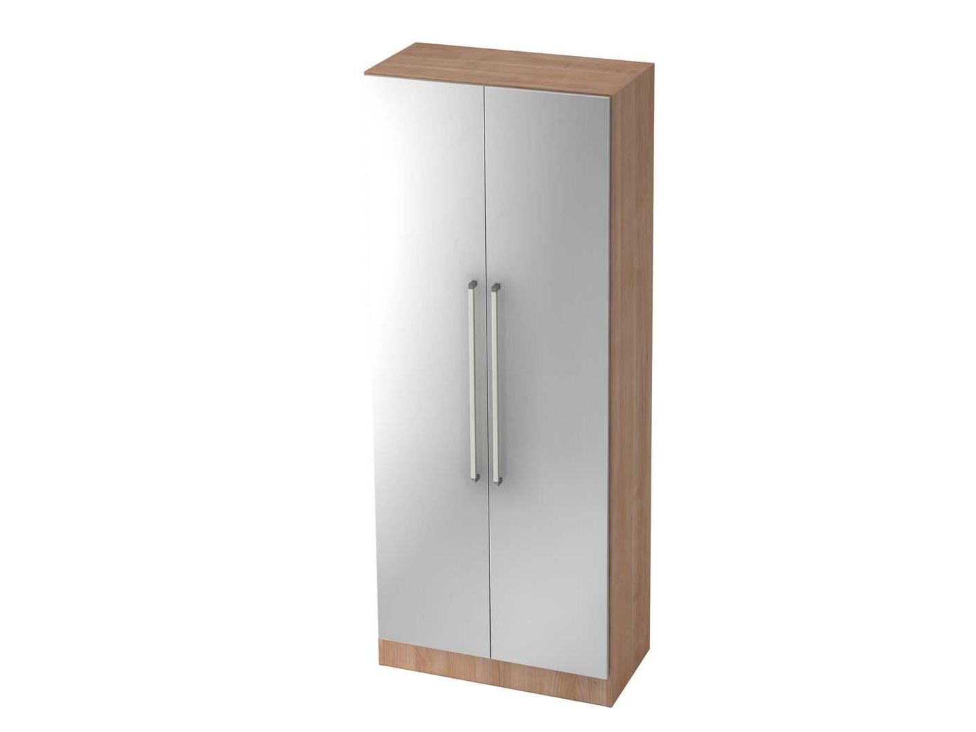 Texas Pro Solid Aktenschrank 5OH 80cm Nussbaum / Silber