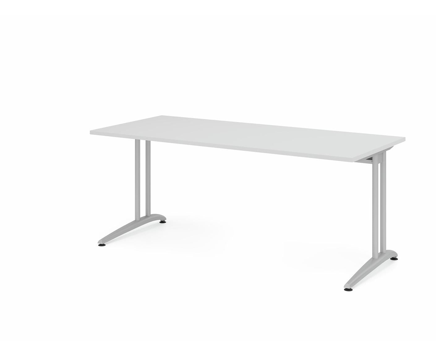 Schreibtisch B-Serie | C-Fuß | inkl. Kabelwanne