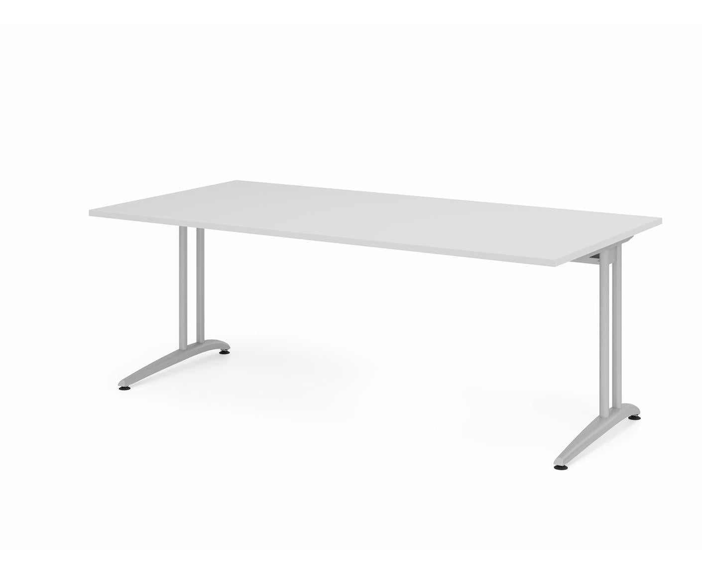 Schreibtisch B-Serie | C-Fuß | inkl. Kabelwanne