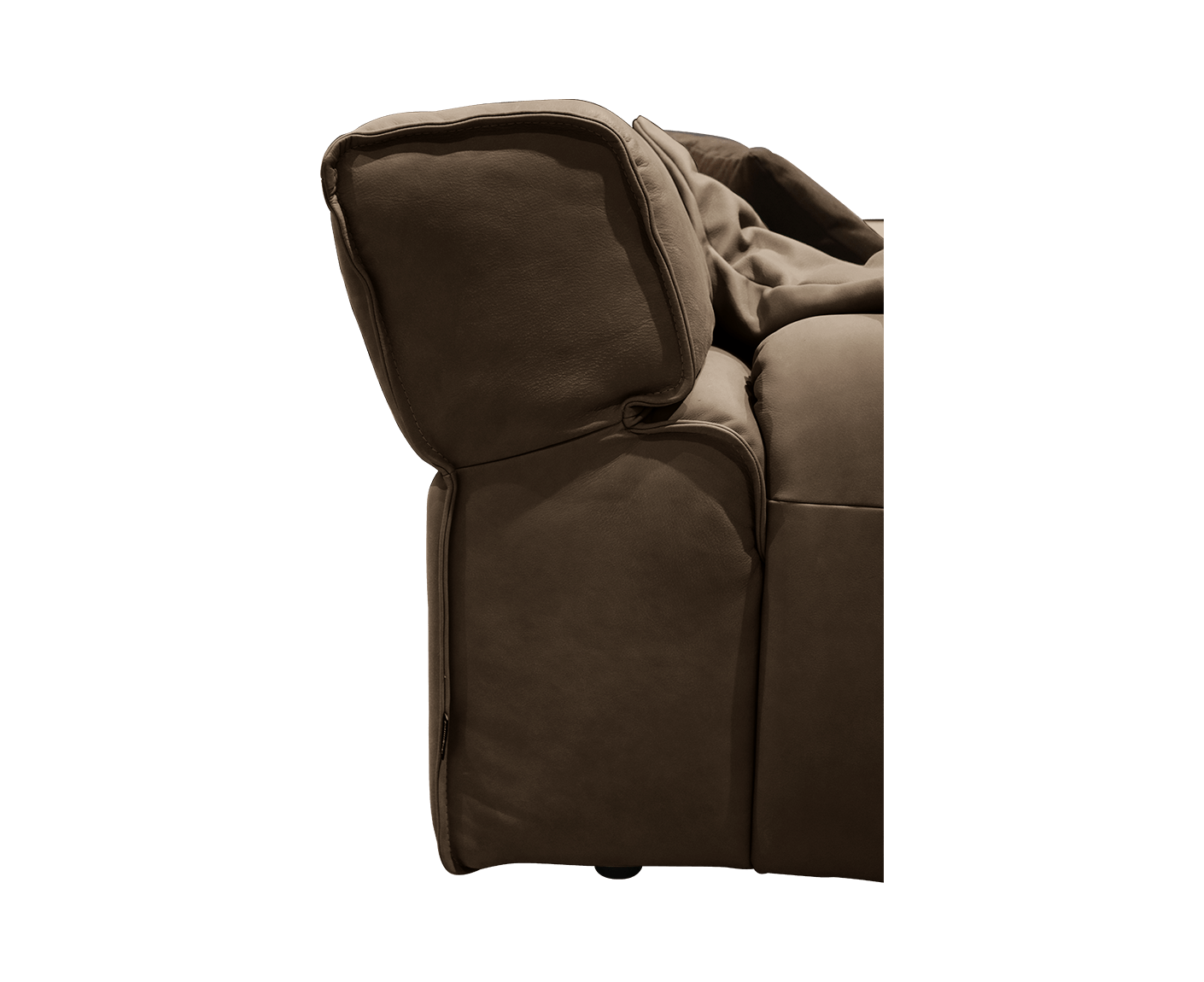 designwerk Vola, Ecksofa 340 x 186 cm | Echtleder