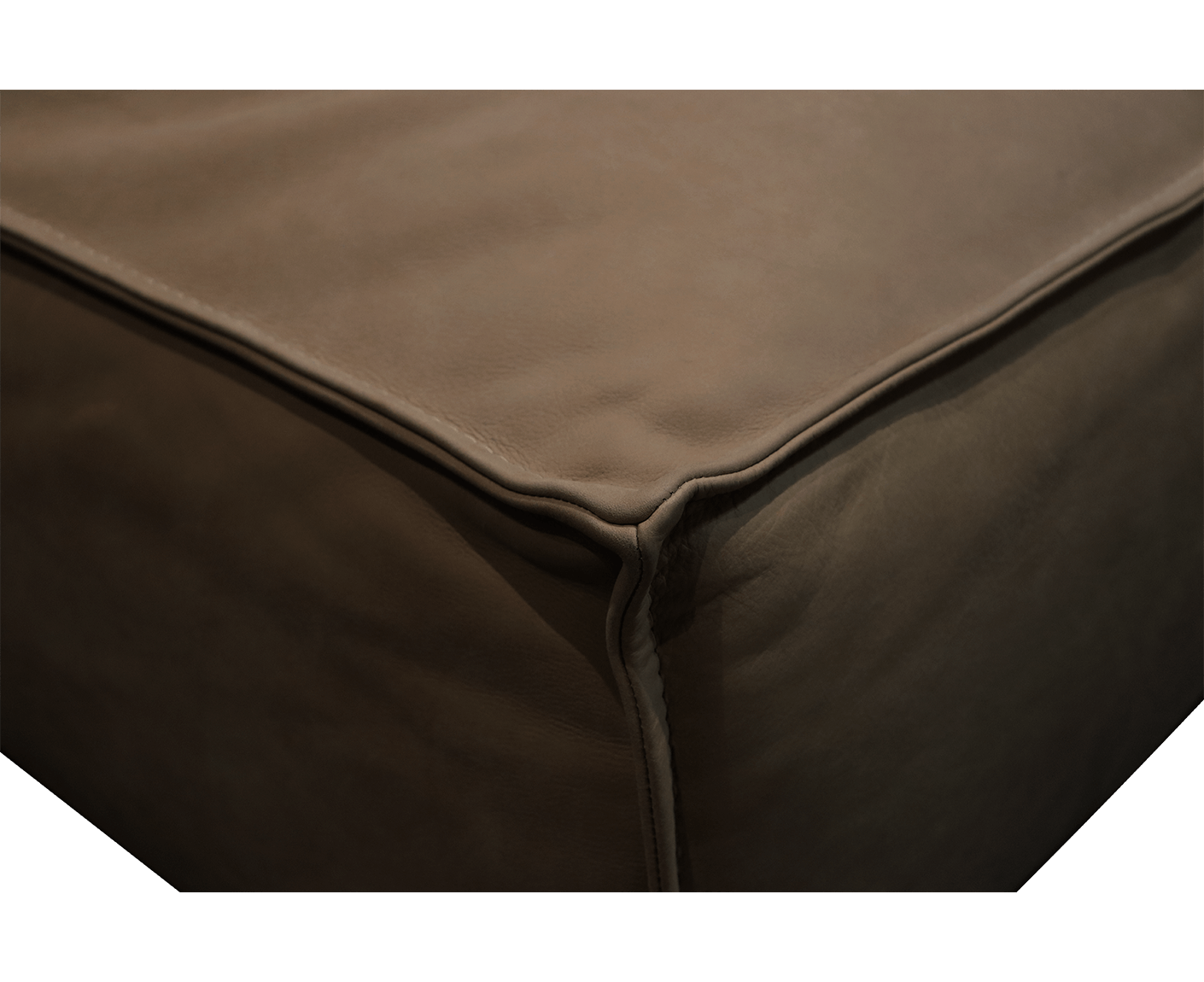 designwerk Vola, Ecksofa 340 x 186 cm | Echtleder