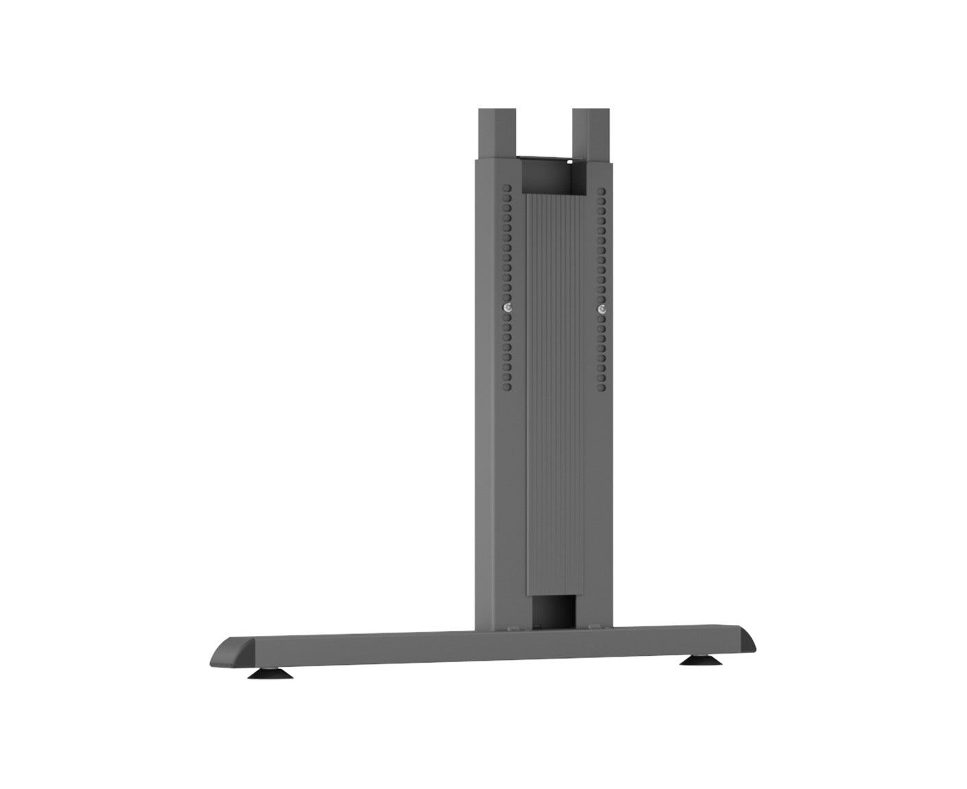 Mini-Office Schreibtisch O-Serie | 67 cm tief | inkl. Kabelwanne | C-Fuß | höheneinstellbar