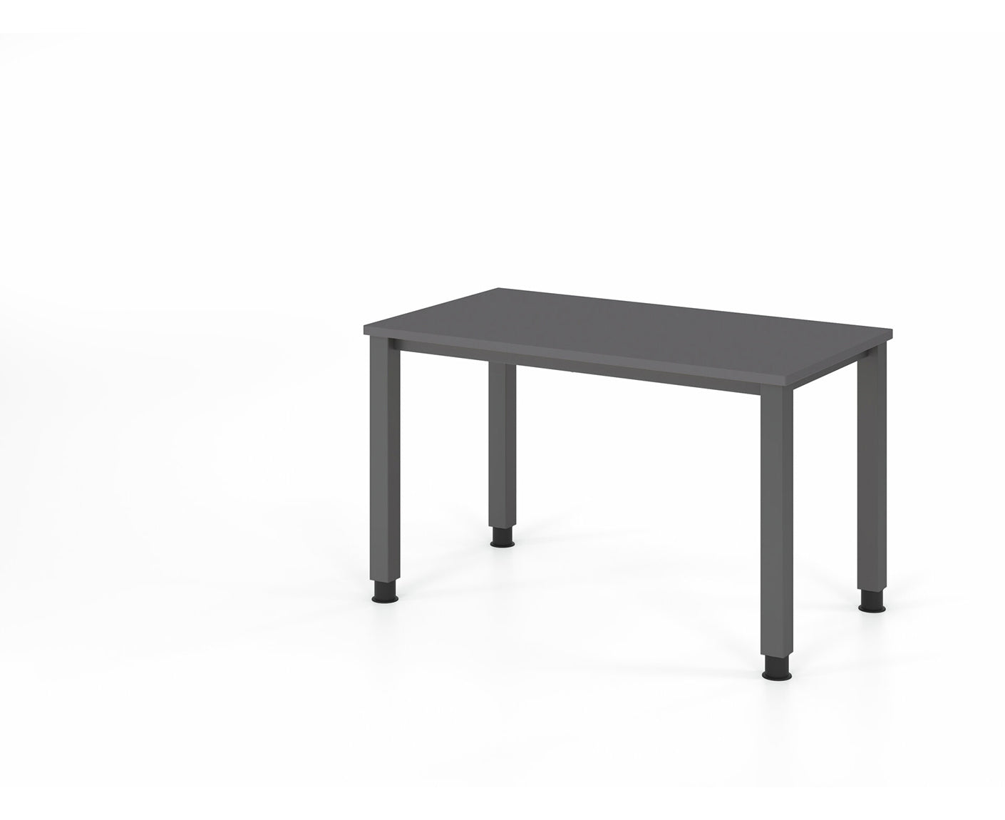 Mini-Office Schreibtisch Q-Serie | 67 cm tief | 4-Fuß | höheneinstellbar | extrem stabil