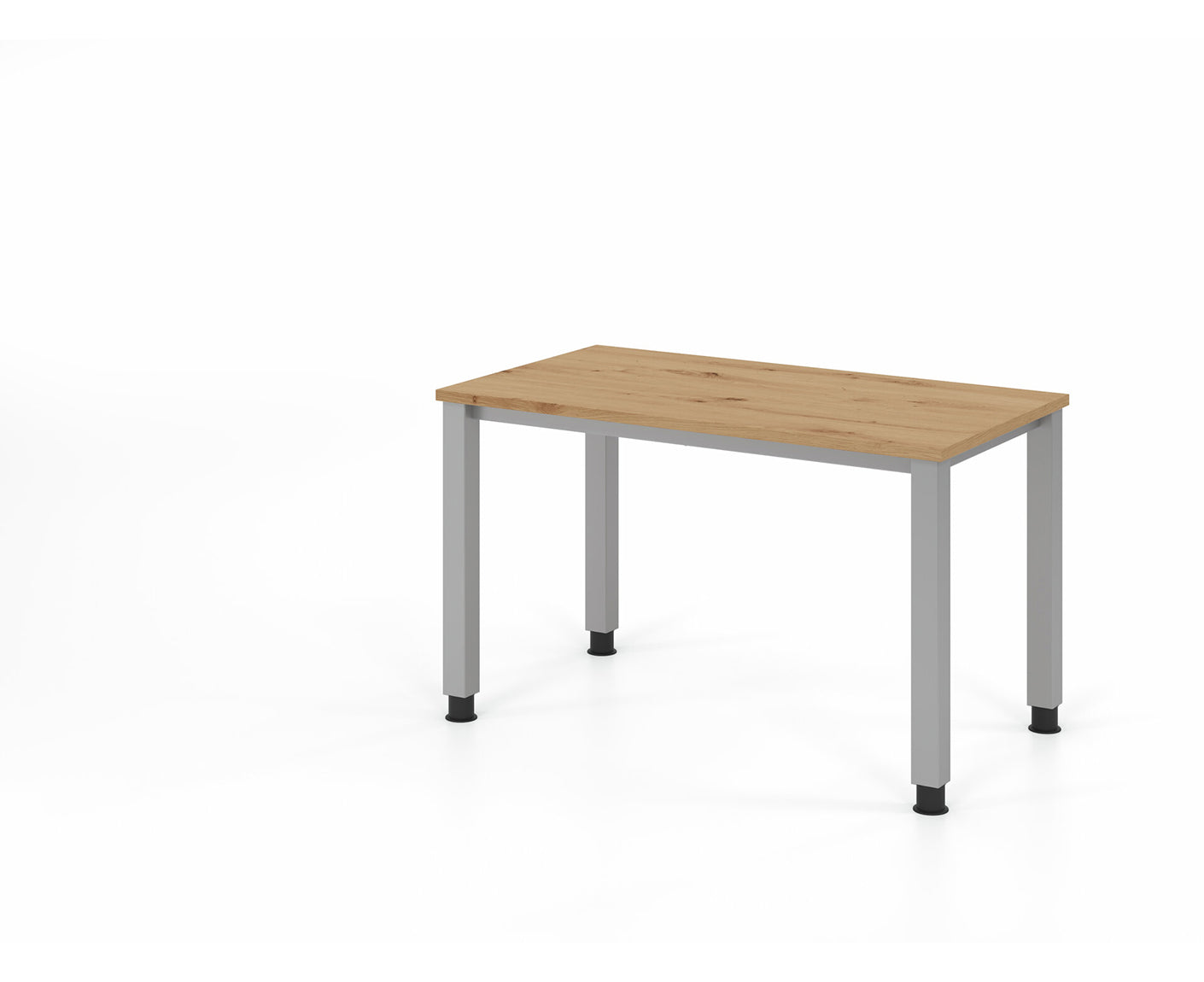Mini-Office Schreibtisch Q-Serie | 67 cm tief | 4-Fuß | höheneinstellbar | extrem stabil