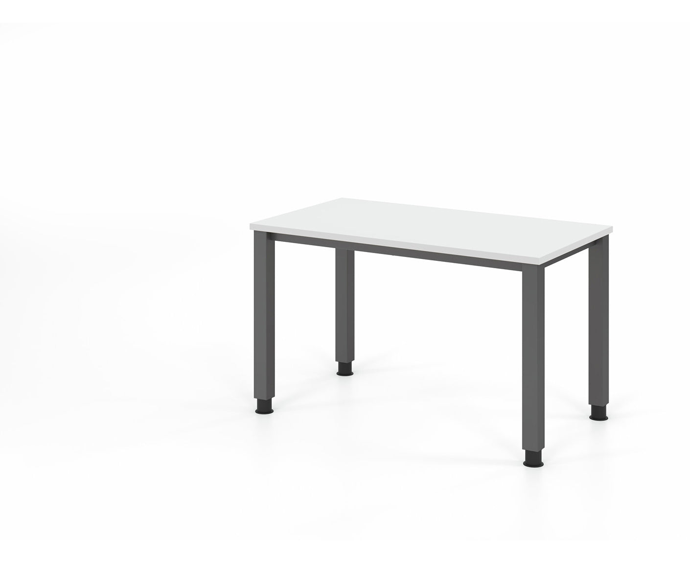 Mini-Office Schreibtisch Q-Serie | 67 cm tief | 4-Fuß | höheneinstellbar | extrem stabil