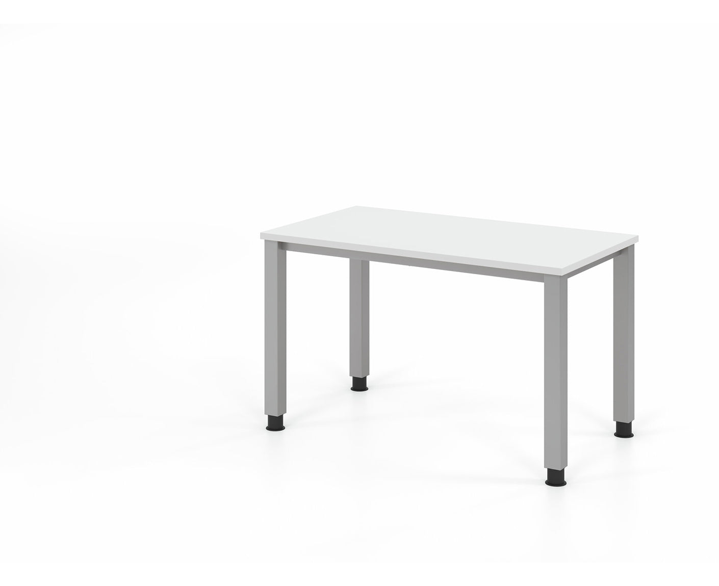 Mini-Office Schreibtisch Q-Serie | 67 cm tief | 4-Fuß | höheneinstellbar | extrem stabil