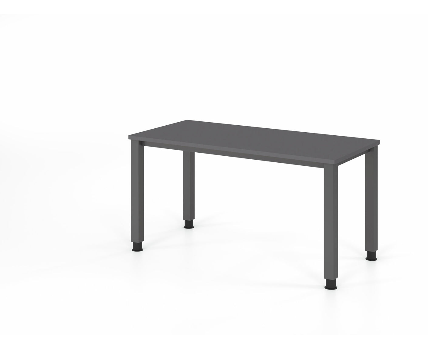 Mini-Office Schreibtisch Q-Serie | 67 cm tief | 4-Fuß | höheneinstellbar | extrem stabil