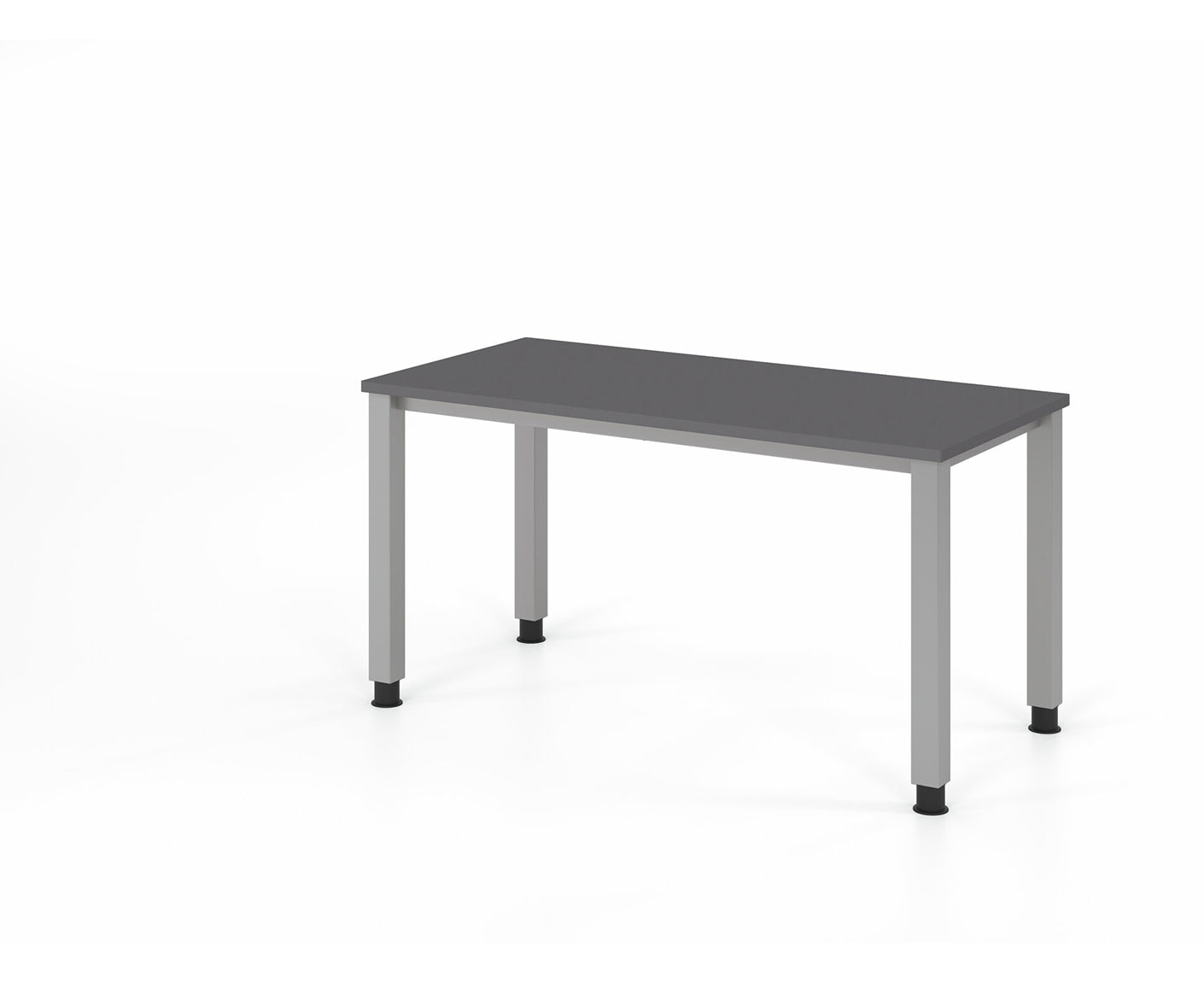 Mini-Office Schreibtisch Q-Serie | 67 cm tief | 4-Fuß | höheneinstellbar | extrem stabil