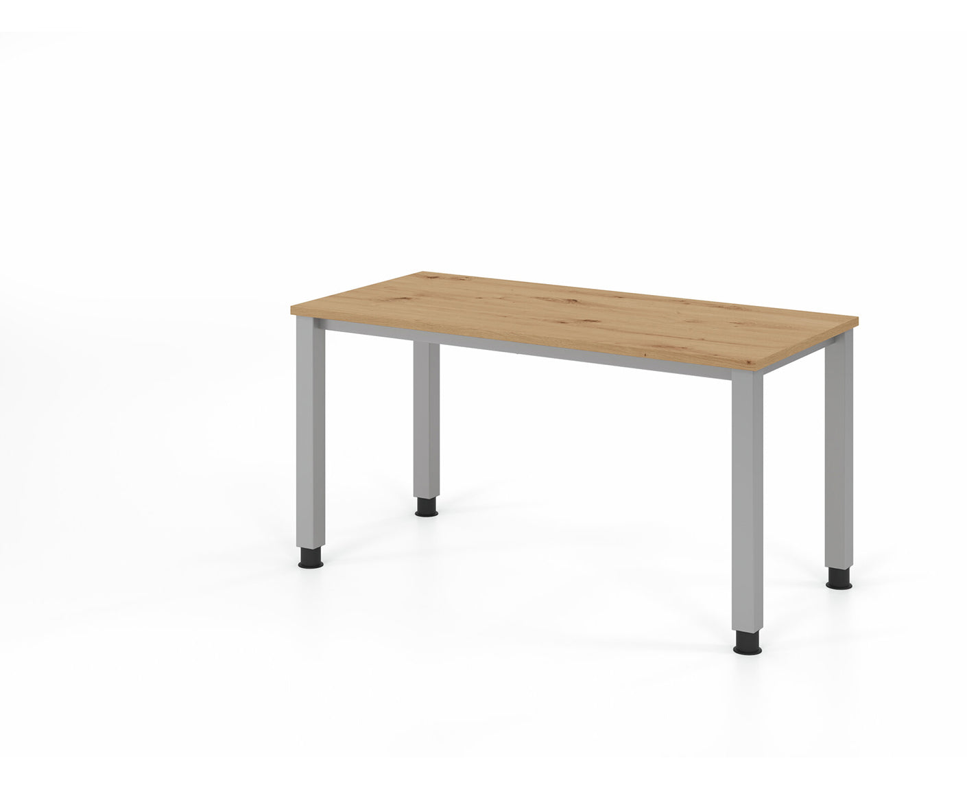 Mini-Office Schreibtisch Q-Serie | 67 cm tief | 4-Fuß | höheneinstellbar | extrem stabil