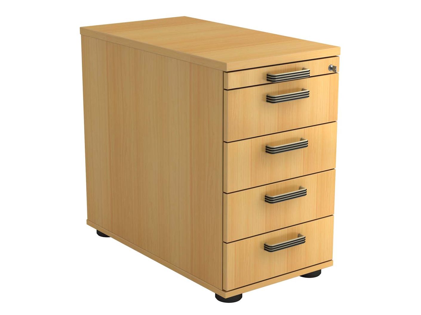Harvard H-Serie Komplettbüro 9-tlg. Buche