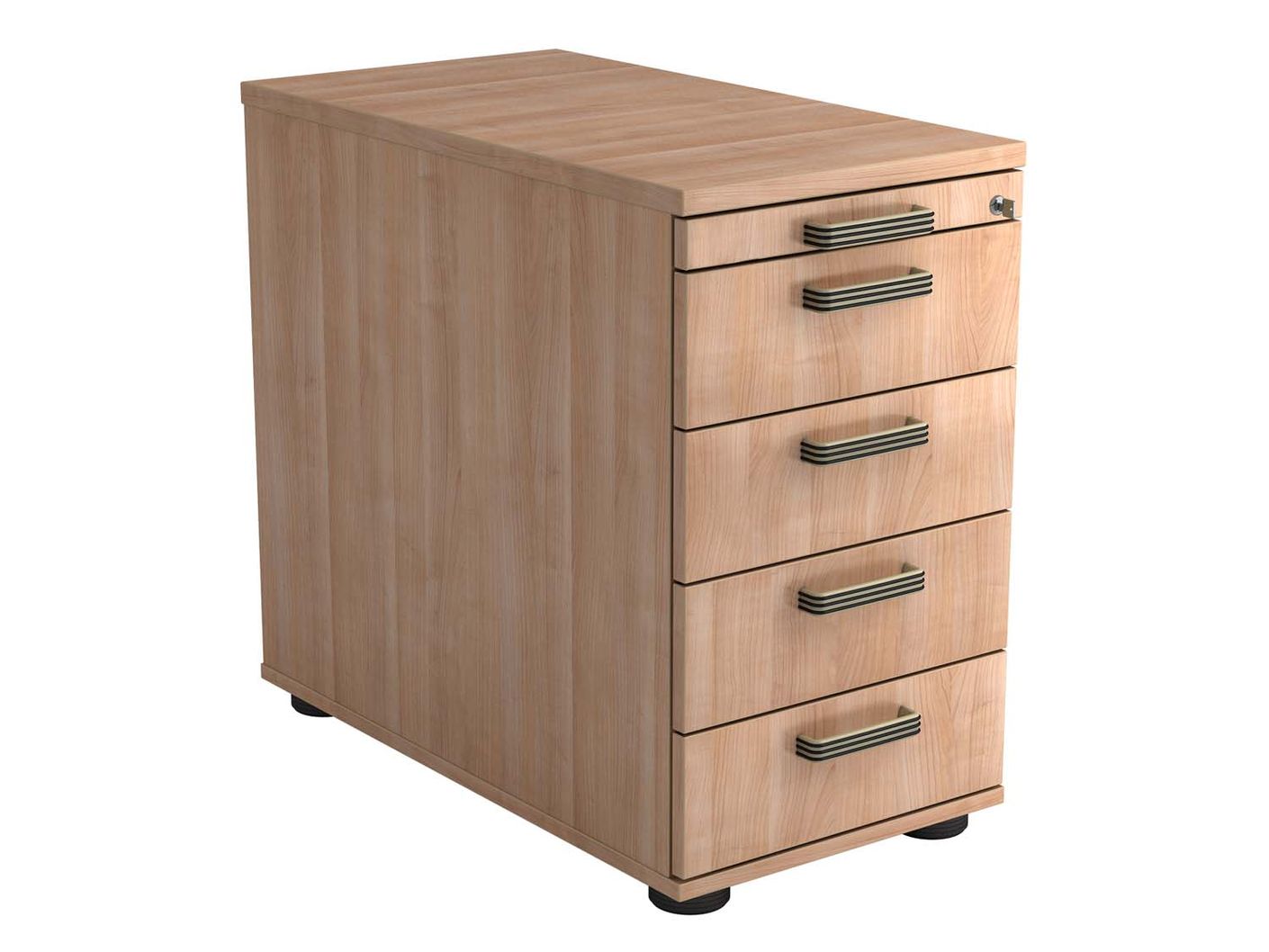 Harvard H-Serie Komplettbüro 9-tlg. Nussbaum