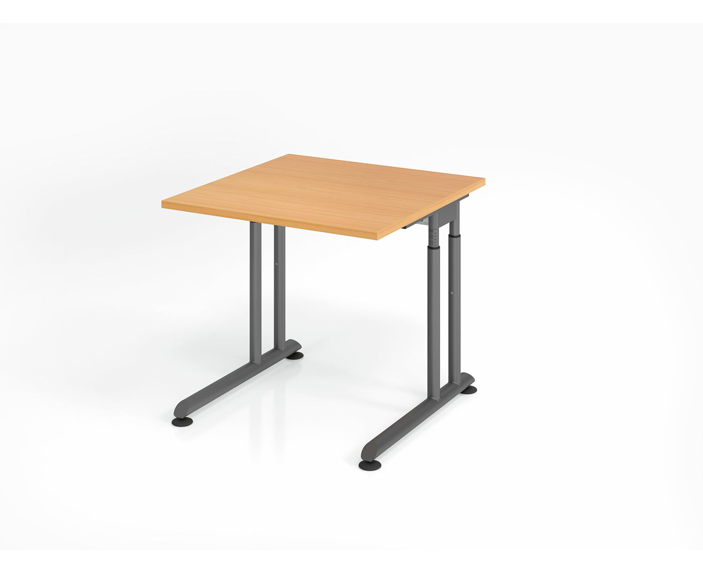 Schreibtisch Z-Serie | inkl. Kabelwanne | C-Fuß | höheneinstellbar