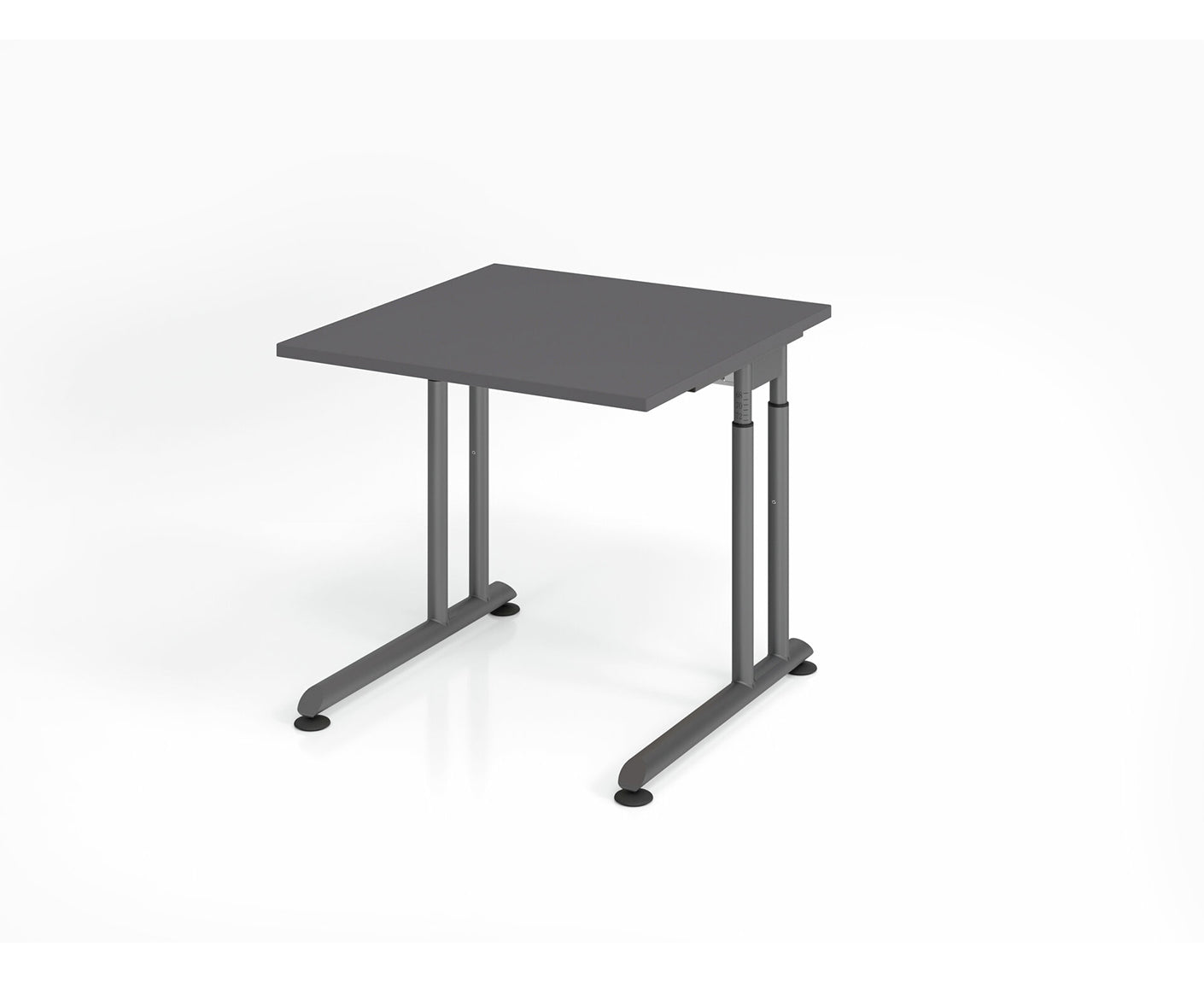 Schreibtisch Z-Serie | inkl. Kabelwanne | C-Fuß | höheneinstellbar