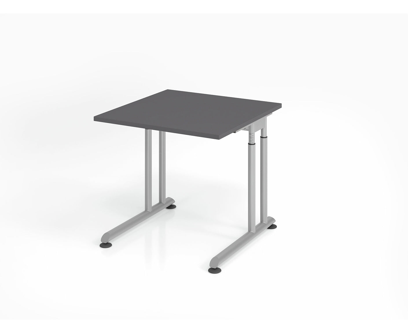 Schreibtisch Z-Serie | inkl. Kabelwanne | C-Fuß | höheneinstellbar