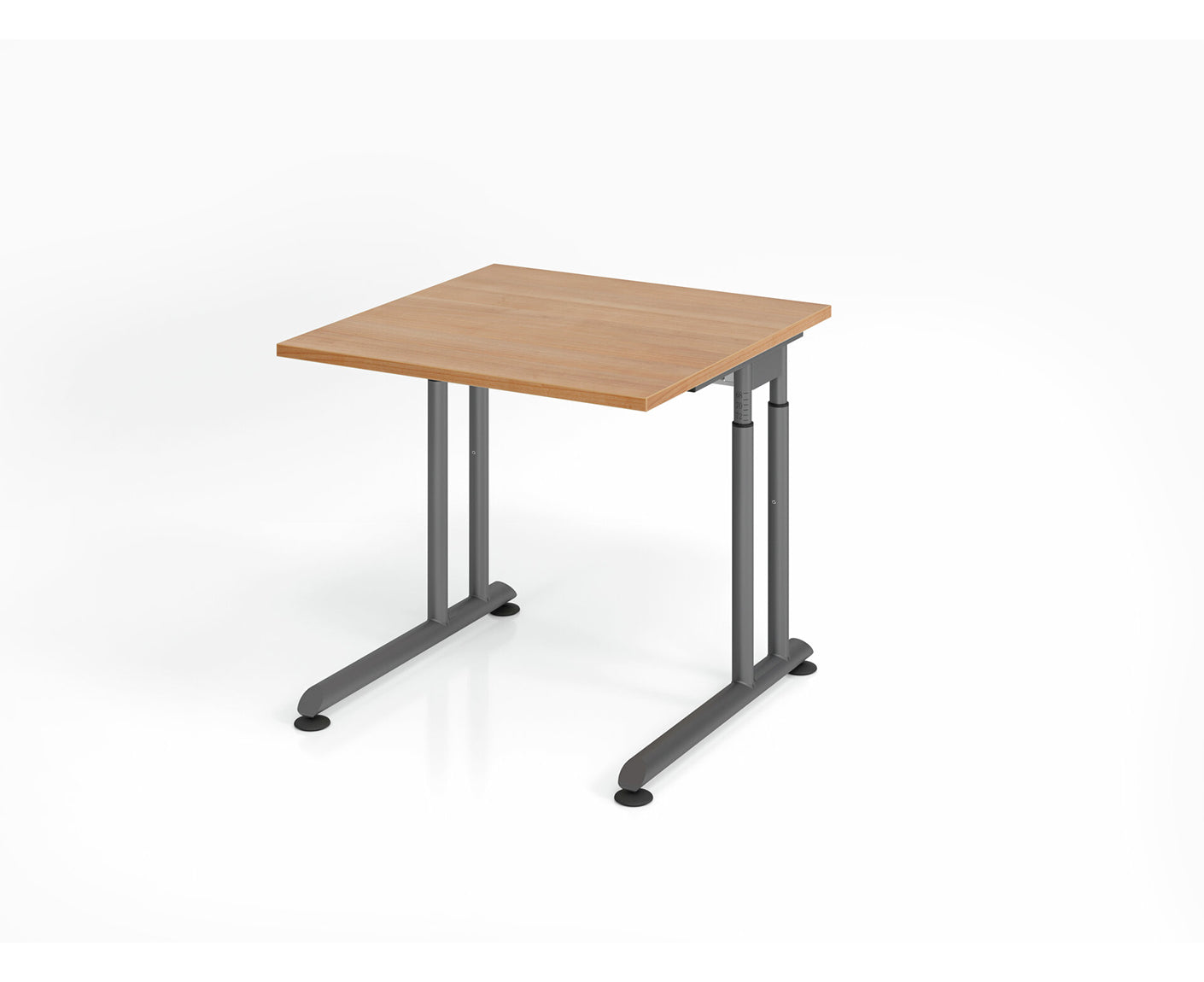 Schreibtisch Z-Serie | inkl. Kabelwanne | C-Fuß | höheneinstellbar