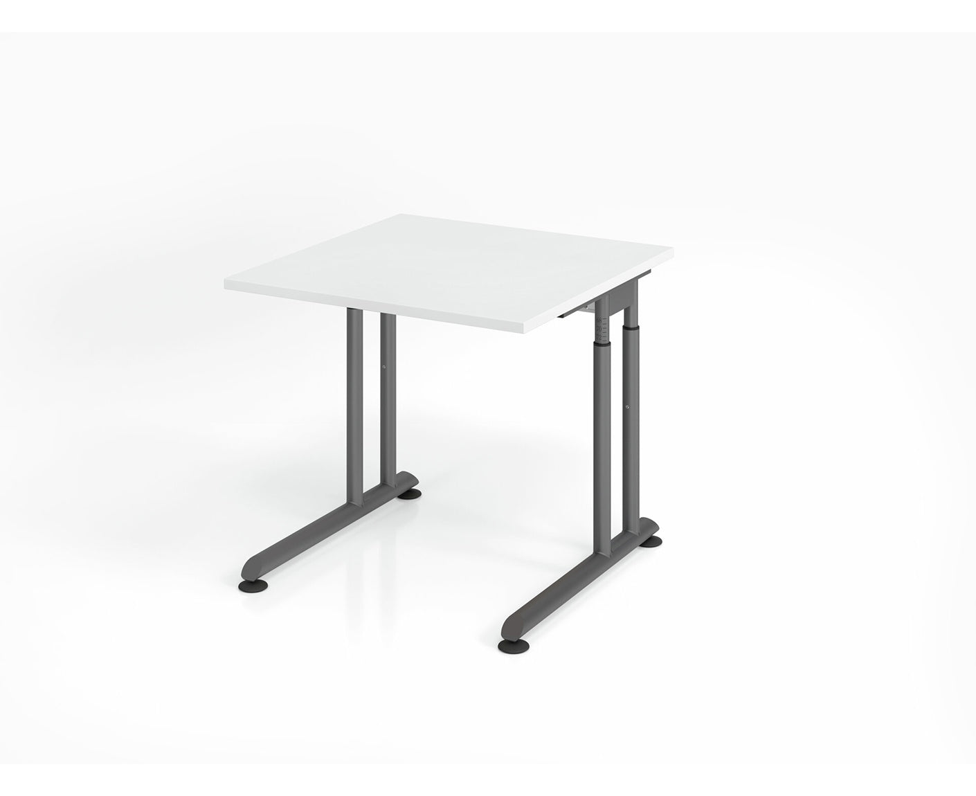 Schreibtisch Z-Serie | inkl. Kabelwanne | C-Fuß | höheneinstellbar