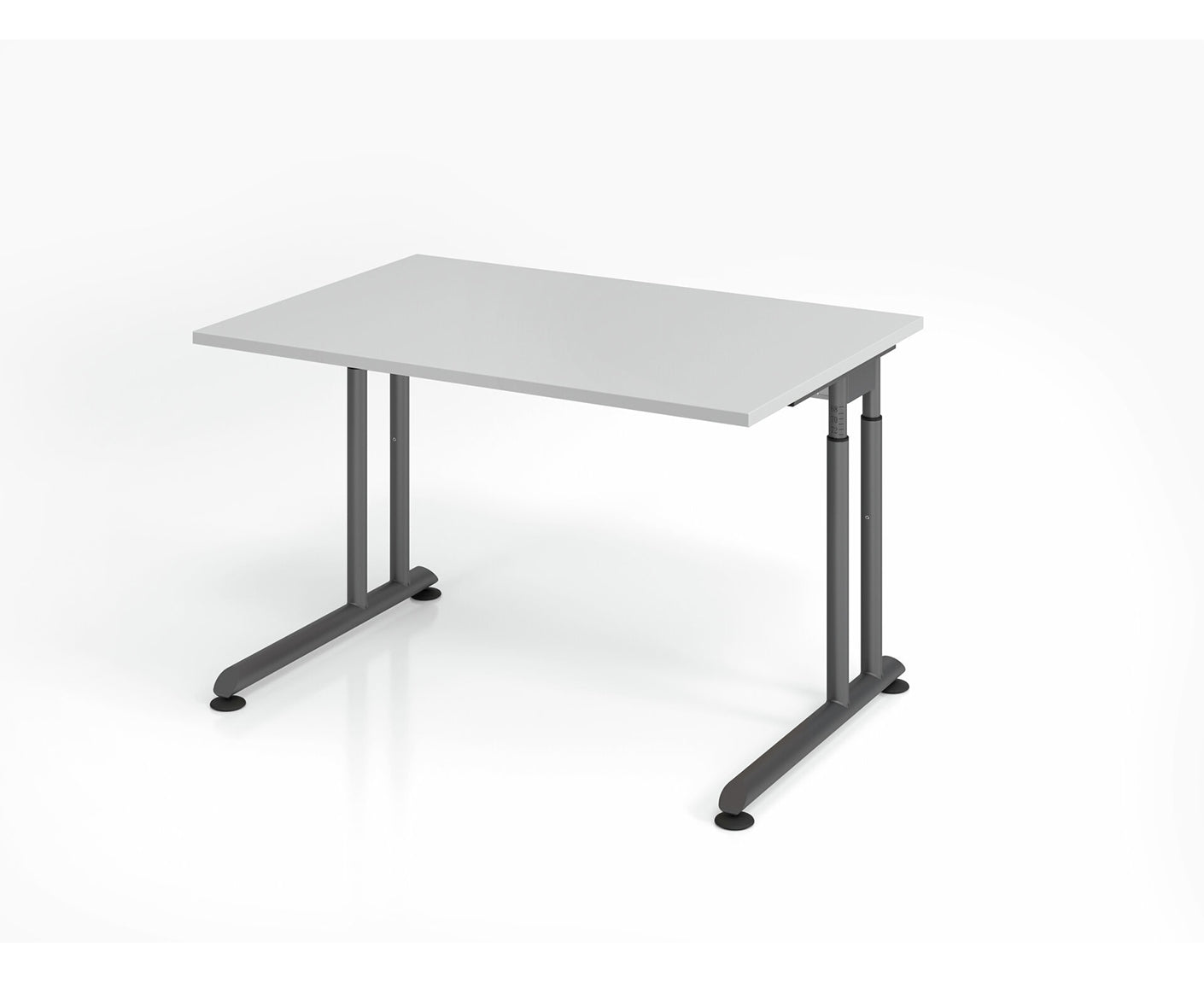 Schreibtisch Z-Serie | inkl. Kabelwanne | C-Fuß | höheneinstellbar