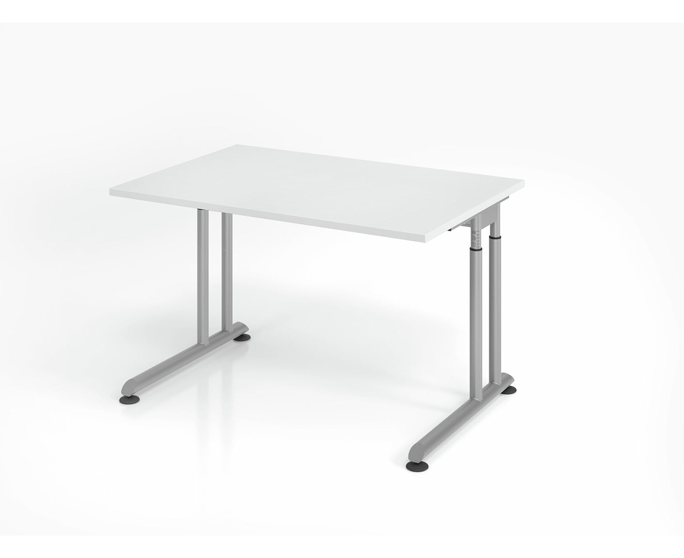 Schreibtisch Z-Serie | inkl. Kabelwanne | C-Fuß | höheneinstellbar