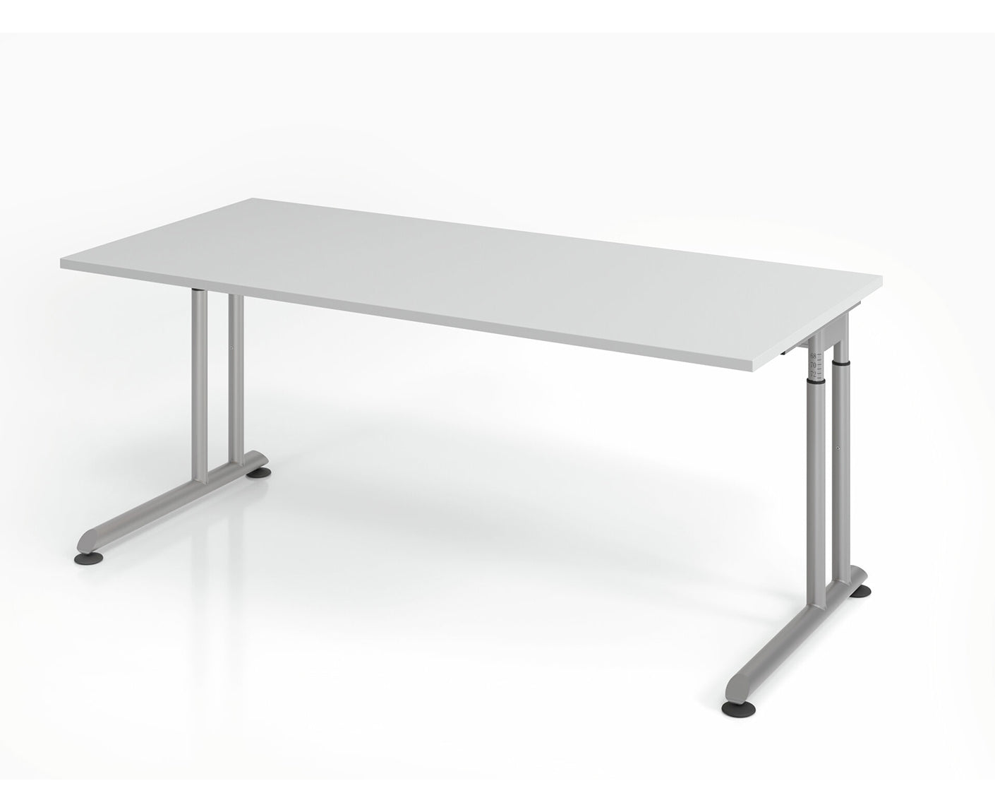 Schreibtisch Z-Serie | inkl. Kabelwanne | C-Fuß | höheneinstellbar