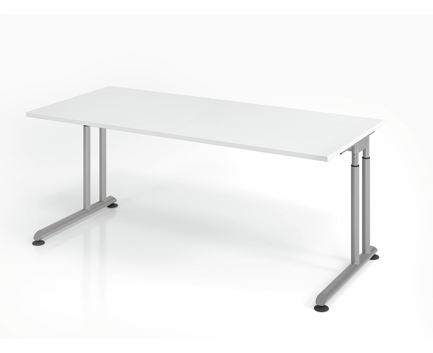 Schreibtisch Z-Serie | inkl. Kabelwanne | C-Fuß | höheneinstellbar