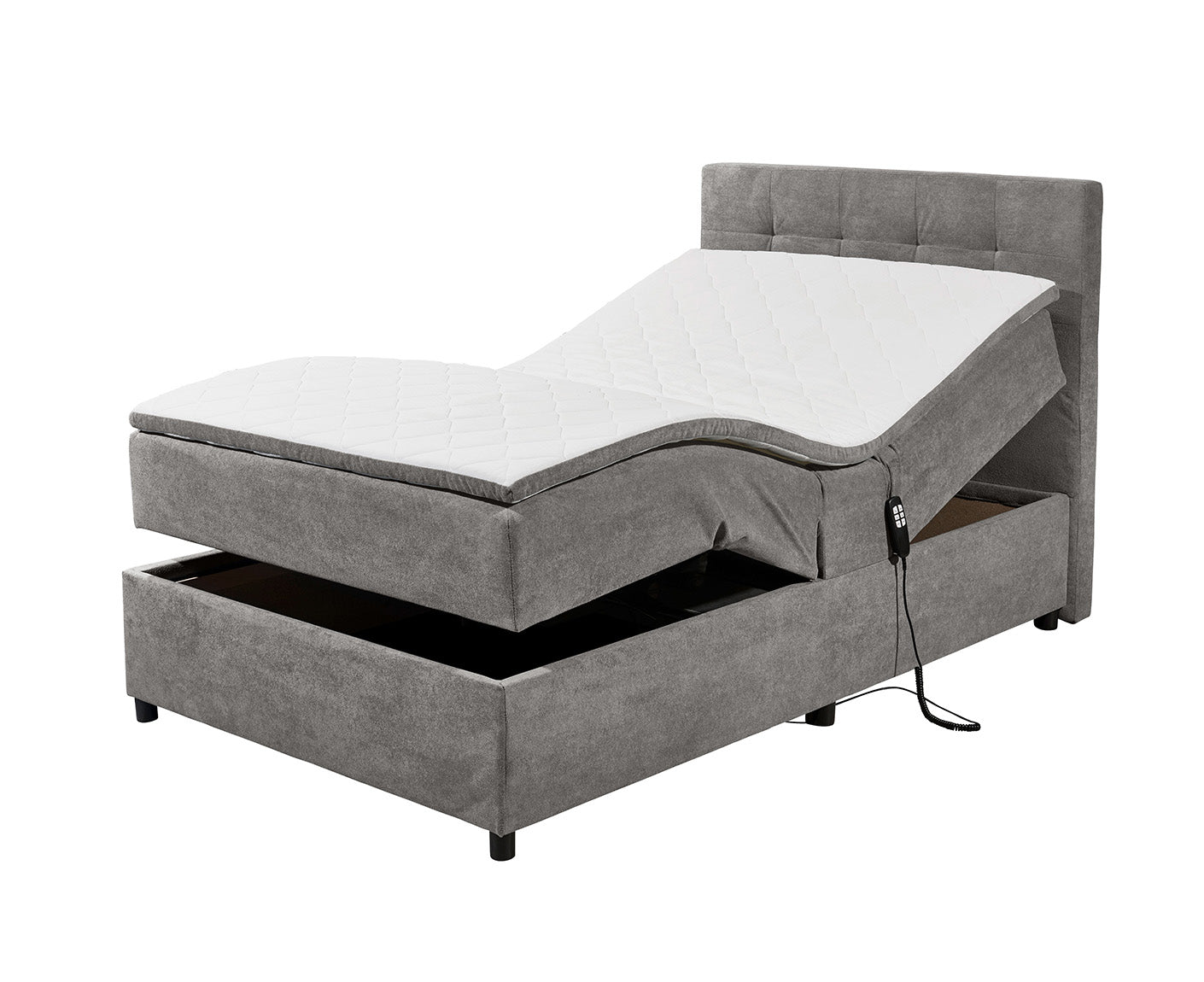 Westwood Boxbett / Polsterbett 120 x 200 cm, inkl. Motor