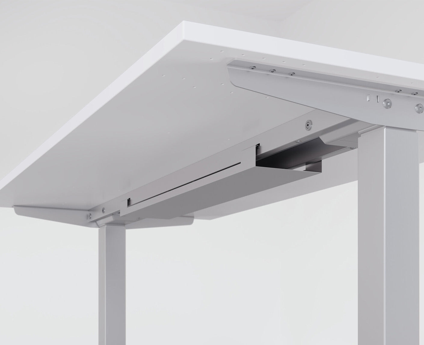 Konferenztisch Höhenverstellbar XDSM | 2-Motoren | 220 x 103 cm | elektrisch