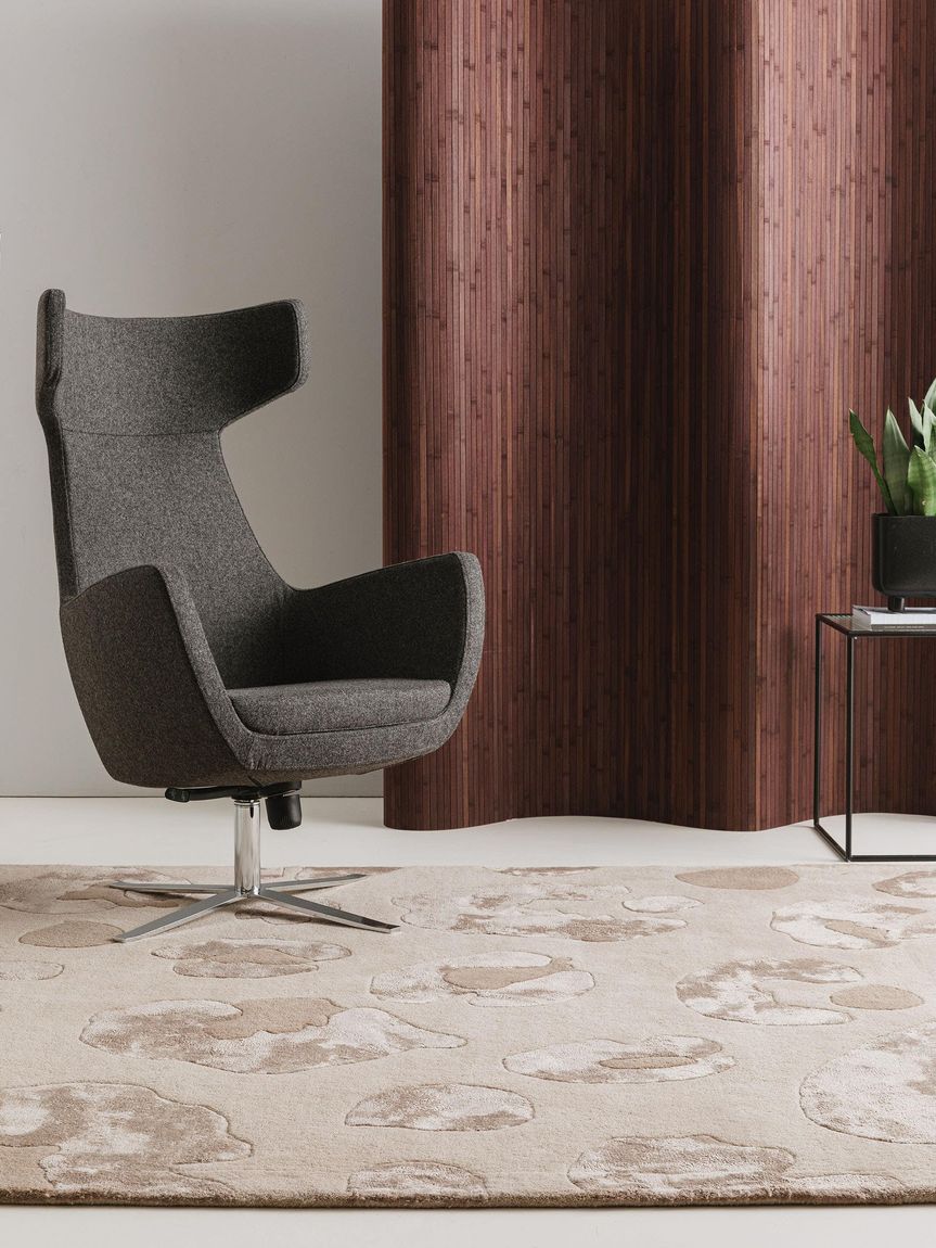 Wollteppich Splendid Beige