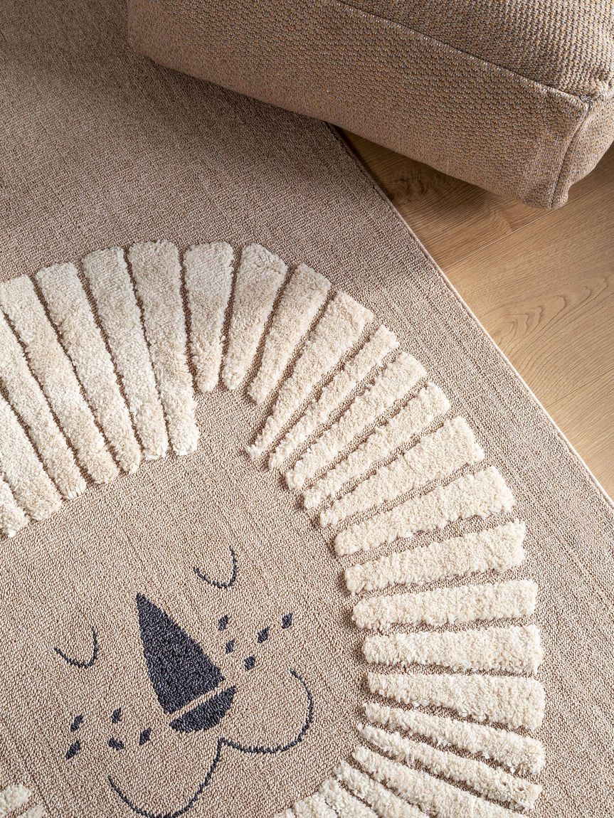 Kinderteppich Momo Beige