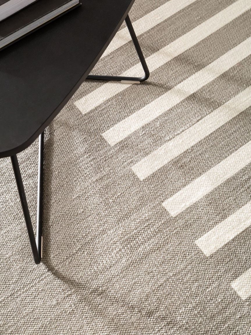 Wollteppich Neo Grau