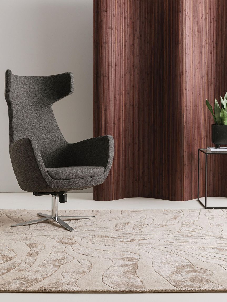 Wollteppich Splendid Beige