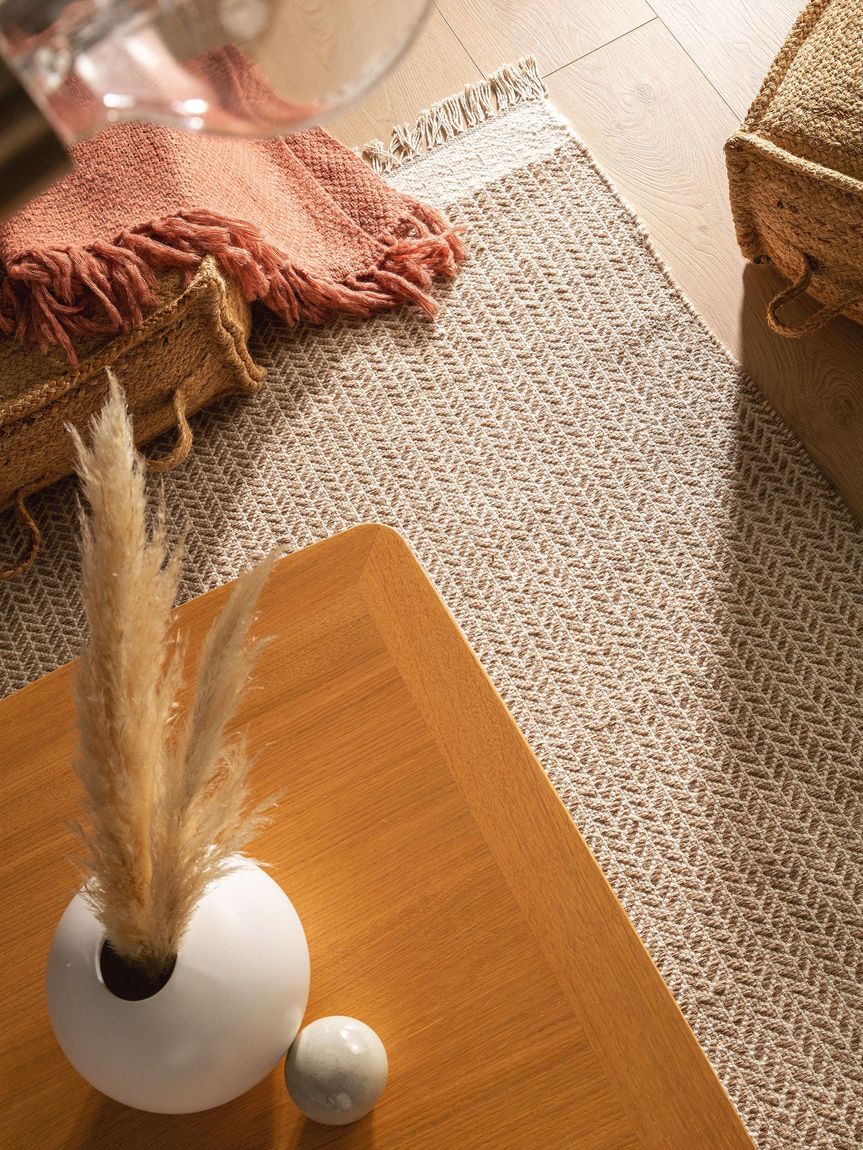 Wollteppich Kim Beige