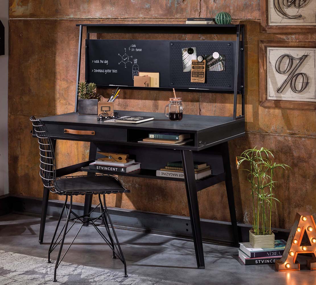 Cilek DARK METAL Line Schreibtischaufsatz Schwarz