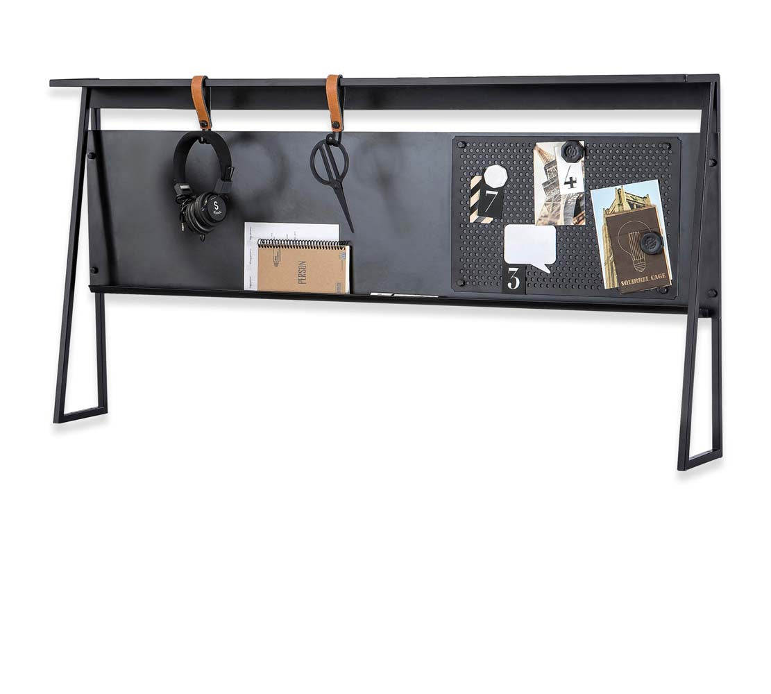 Cilek DARK METAL Schreibtischaufsatz Schwarz
