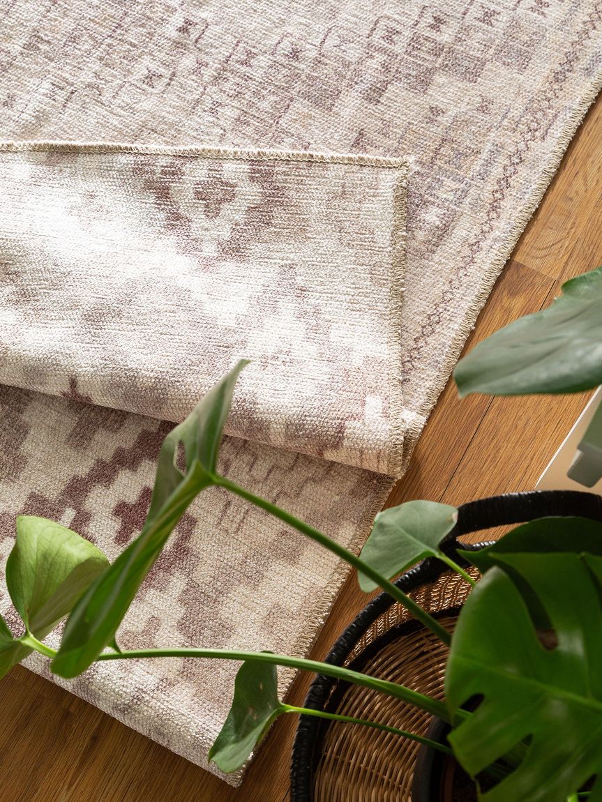 Wendeteppich / Läufer Ana 75x230 cm Grau / Beige