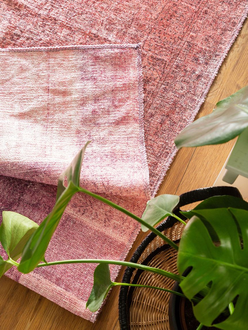 Wendeteppich / Läufer Ana 75x230 cm Rot