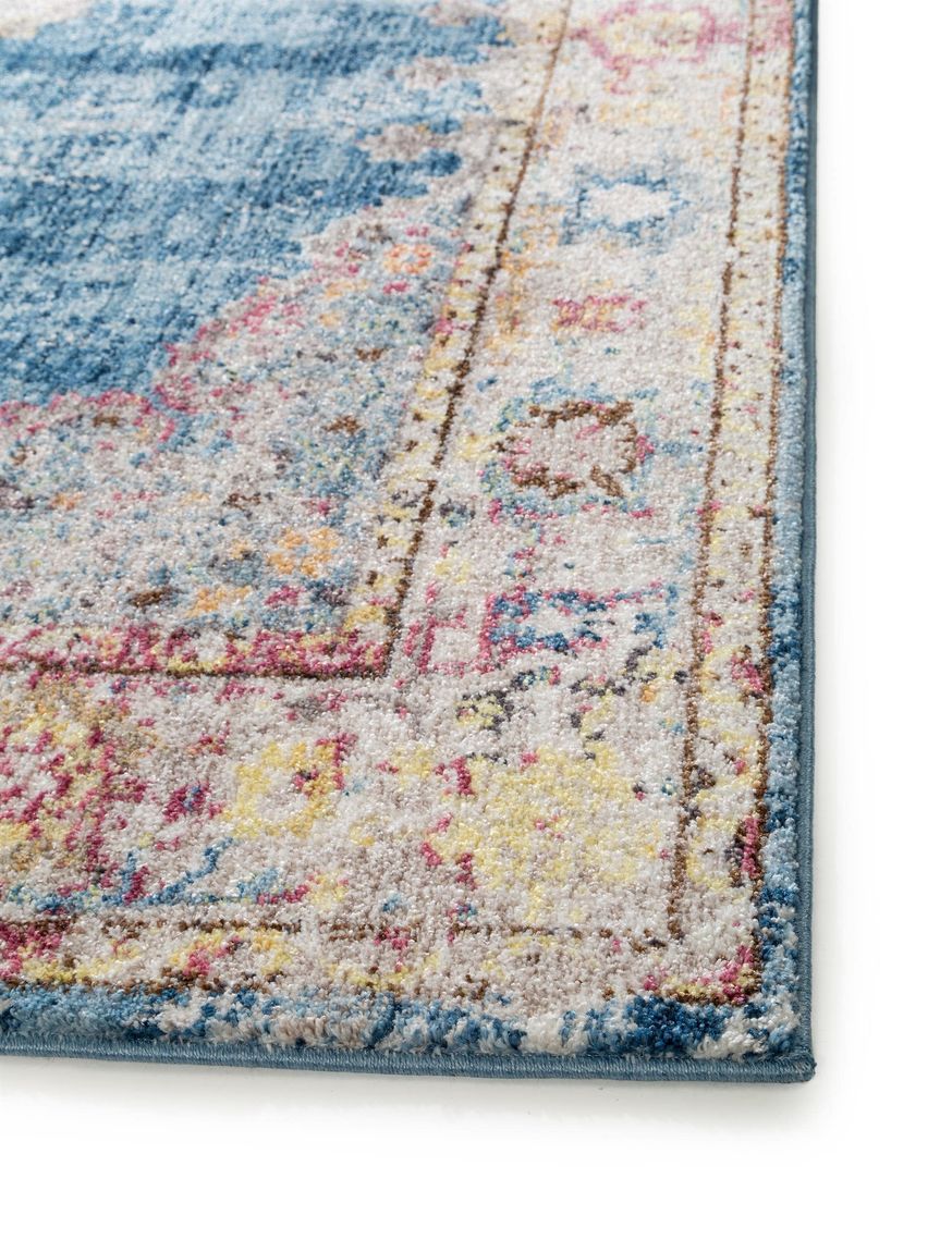Teppich Tara 240x300 cm Beige / Blau