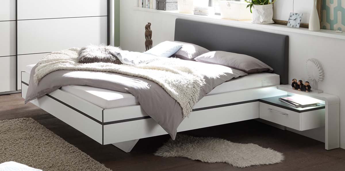 Snow Schlafzimmer Komplettset Weiß
