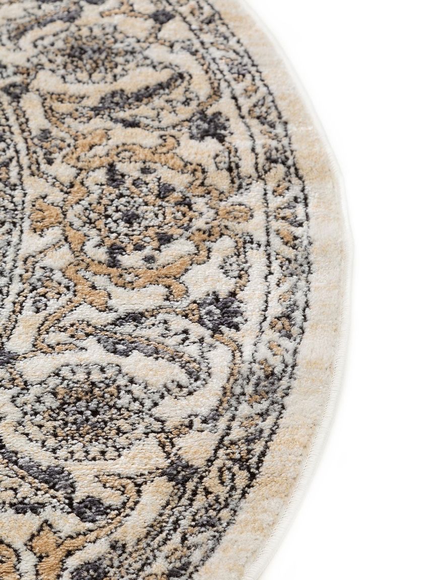 Teppich Sinan Ø 160 cm rund Creame