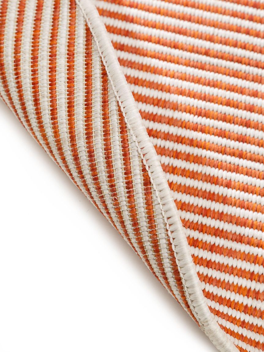 In- & Outdoor Teppich rund Cleo Orange