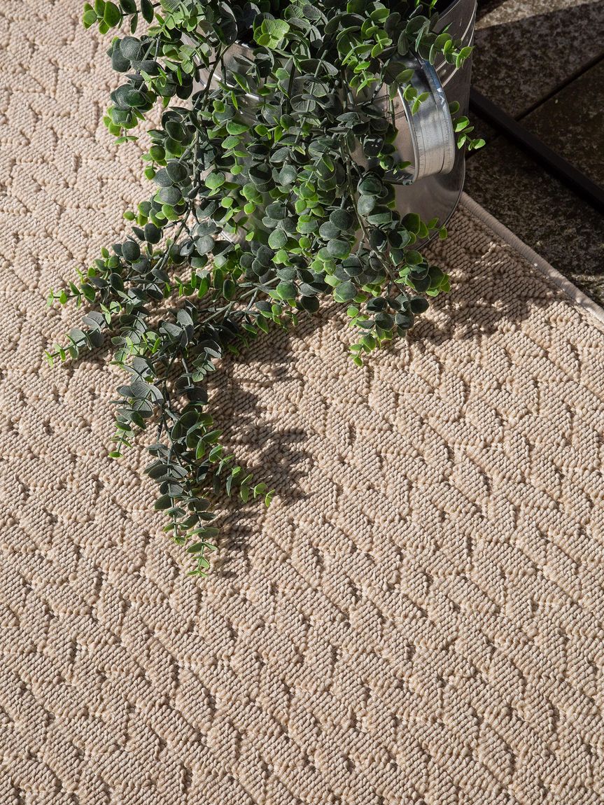 In- & Outdoor Läufer Niel 80x200 cm Beige