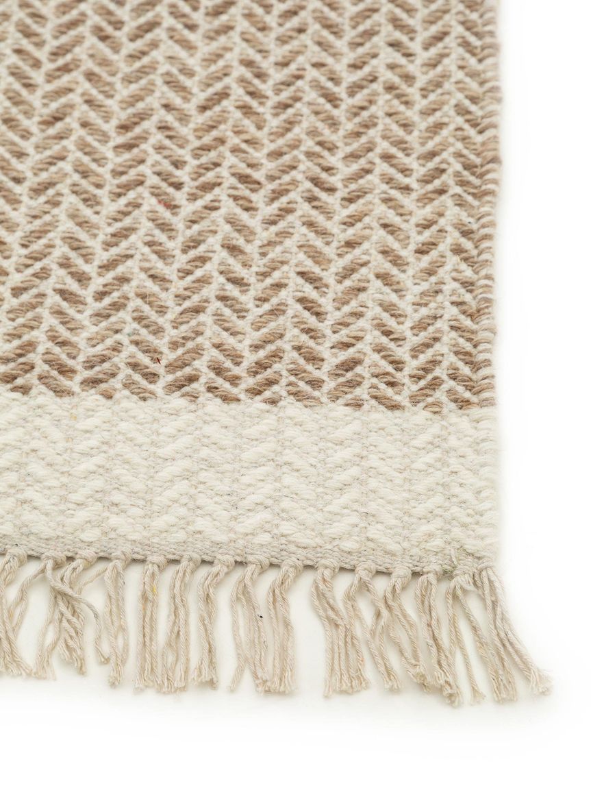 Wollteppich Kim Beige