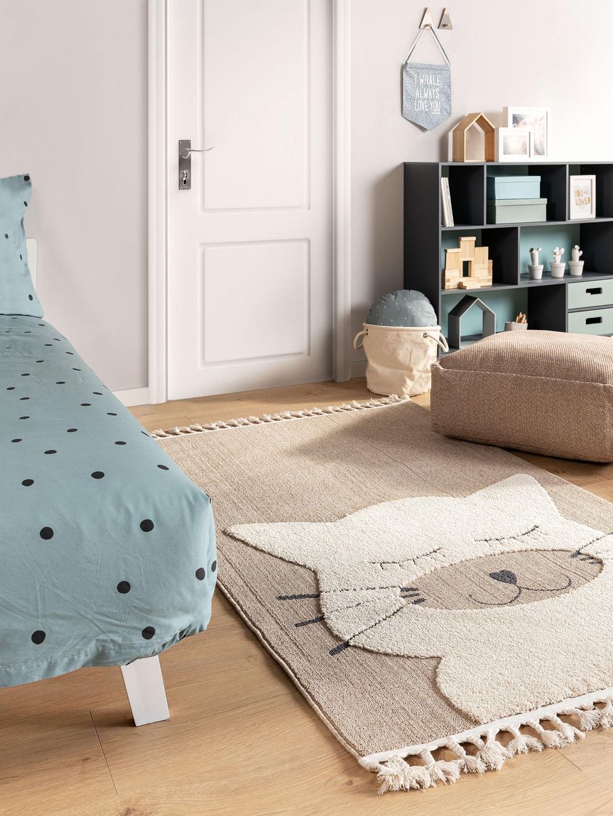 Kinderteppich Momo Beige