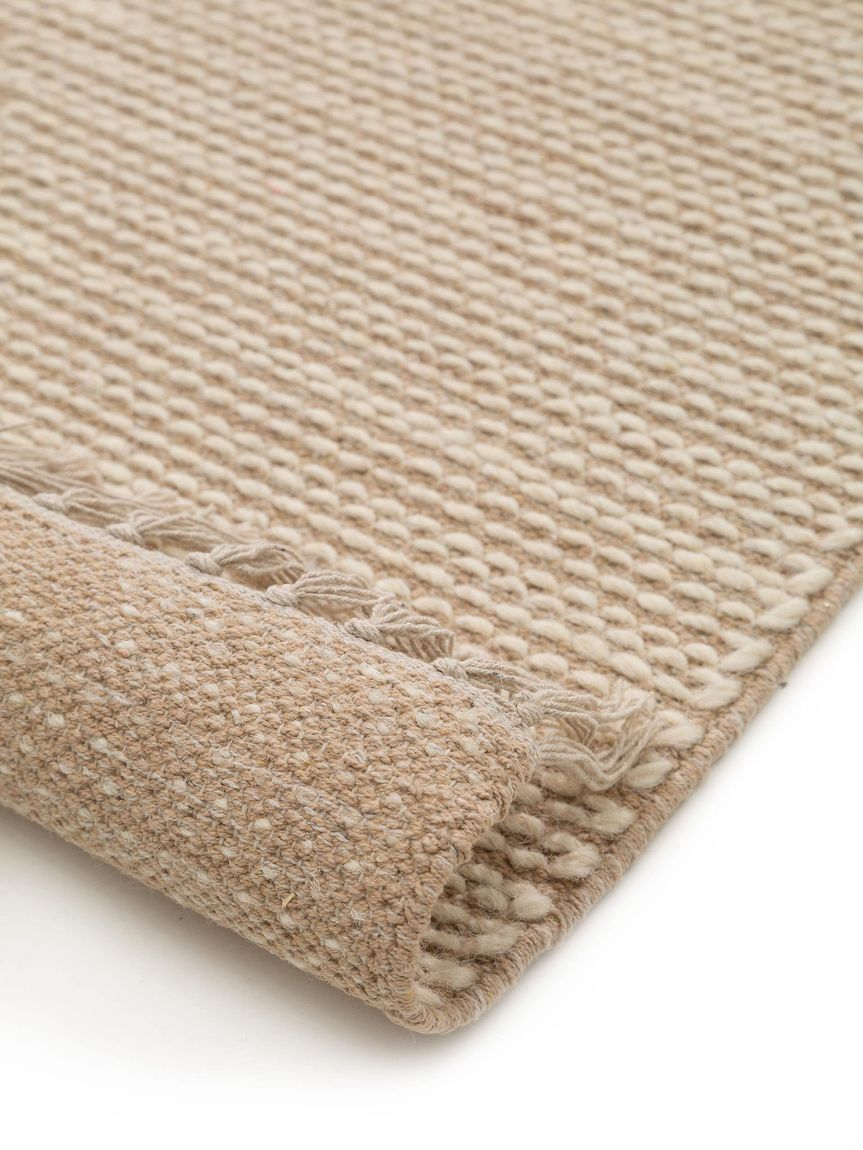 Baumwollteppich Sydney Beige