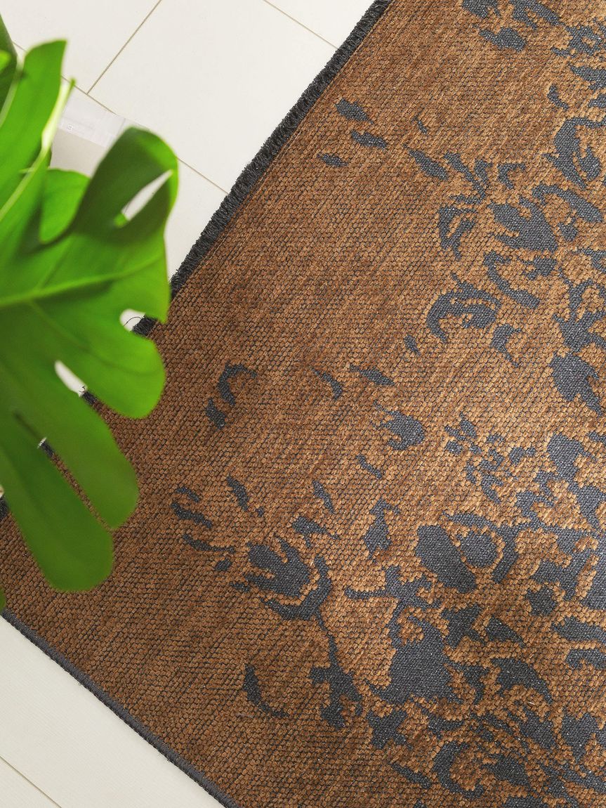 Flachgewebeteppich Benji Beige