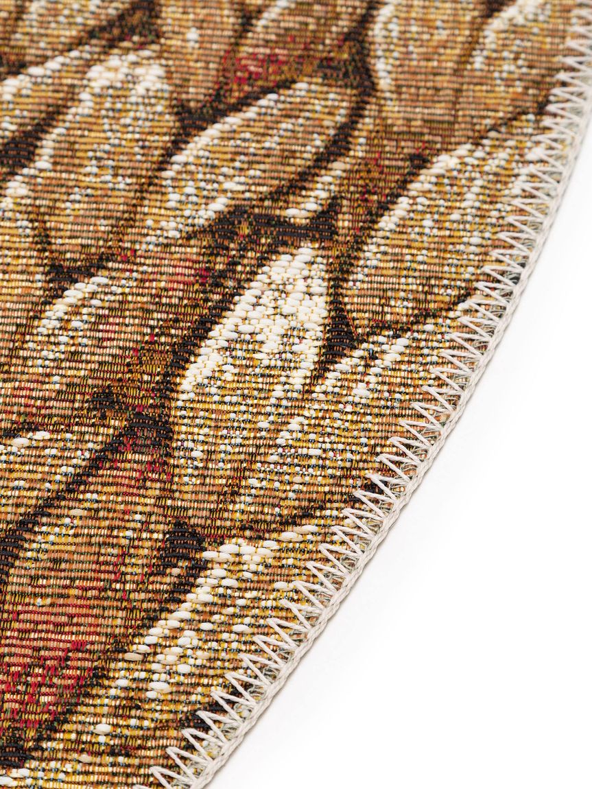 In- & Outdoor Teppich rund Kenya Ø 160 cm rund Creame / Beige