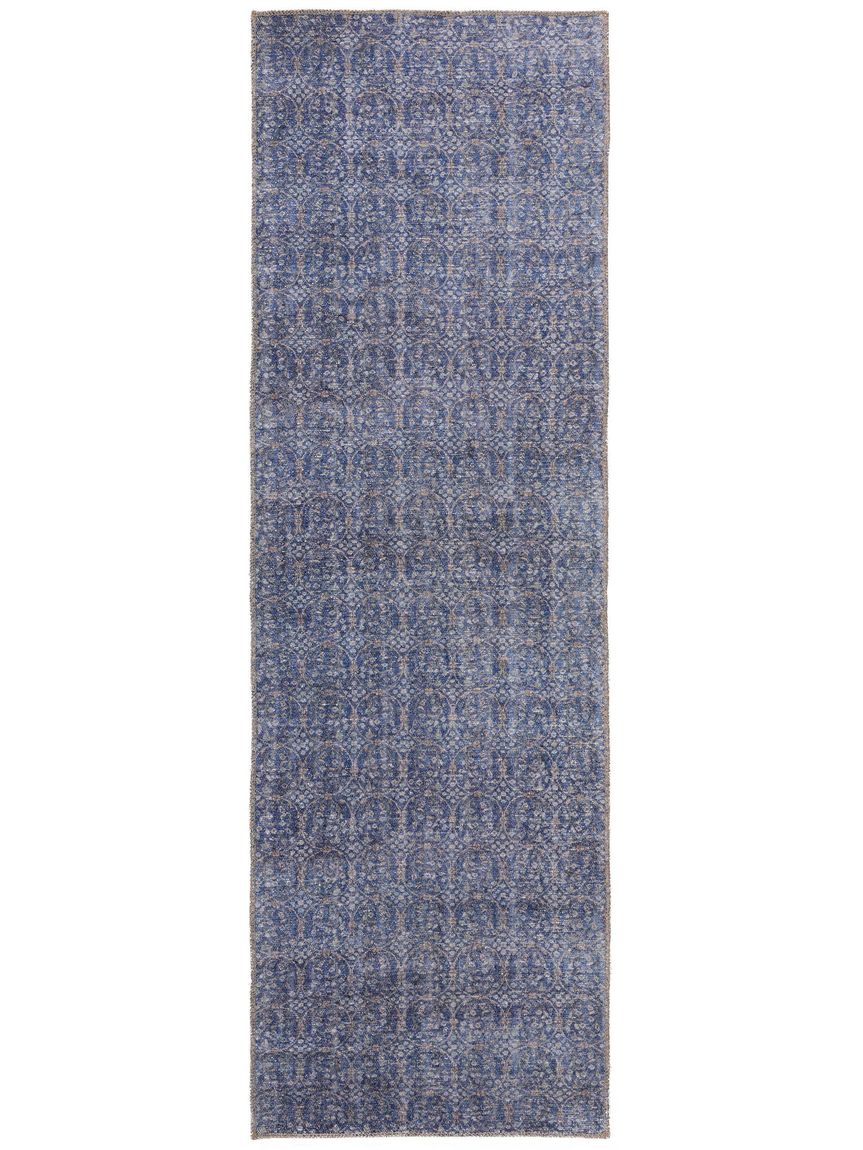 Wendeteppich / Läufer Ana 75x230 cm Blau