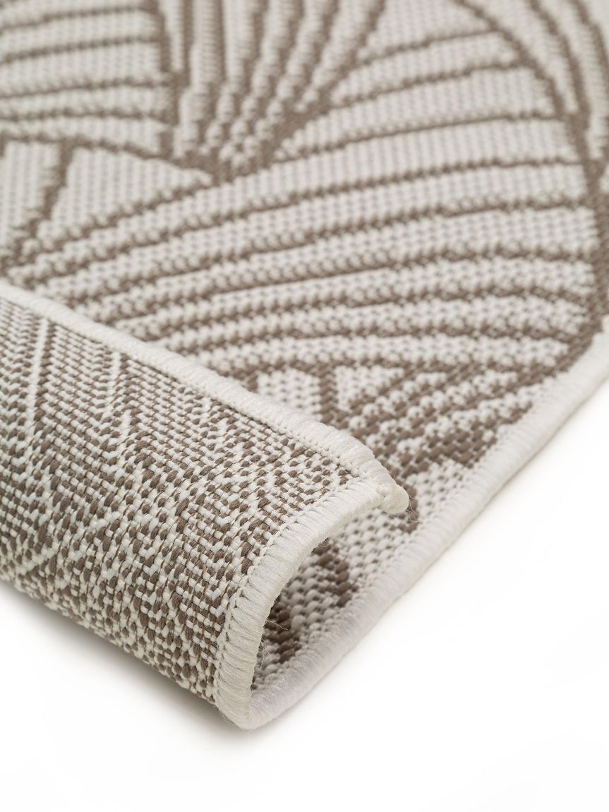 In- & Outdoor Teppich Nillo Grau / Taupe
