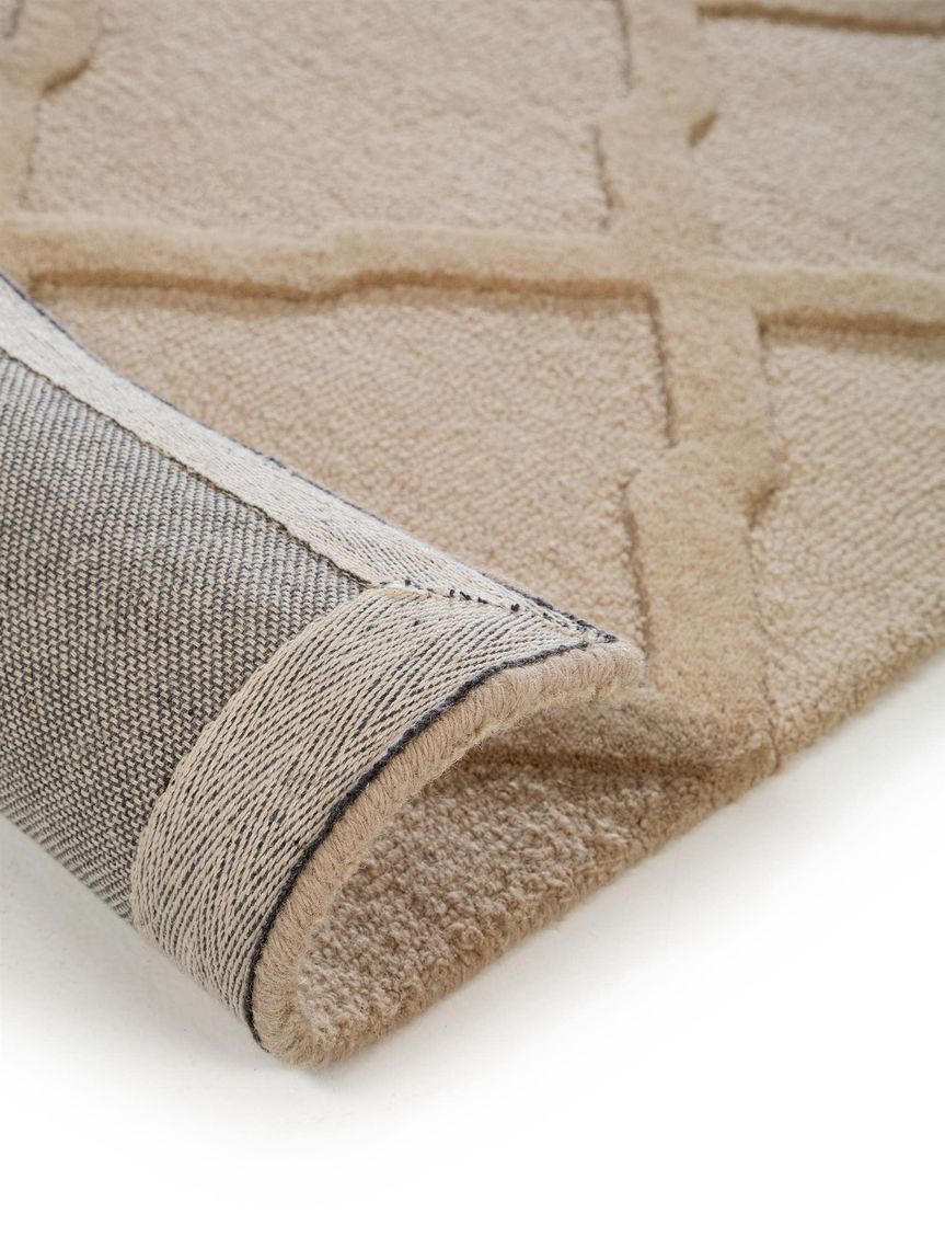 Wollteppich / Läufer Windsor 80x240 cm Creame