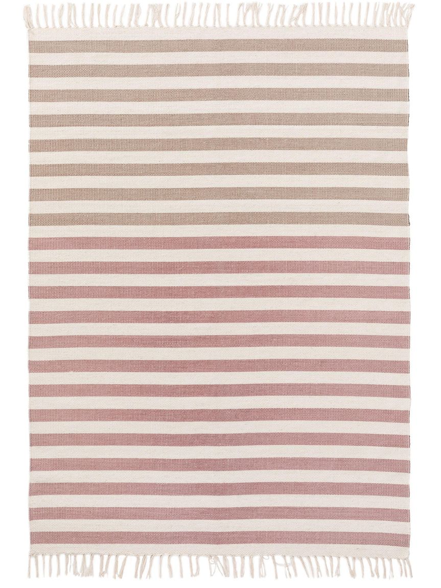 Wollteppich Oasis Creame / Rosa
